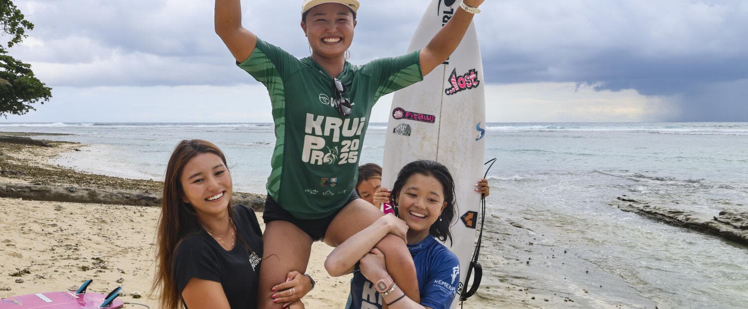 Anon Matsuoka and Reef Heazlewood Win Krui Pro QS 6,000