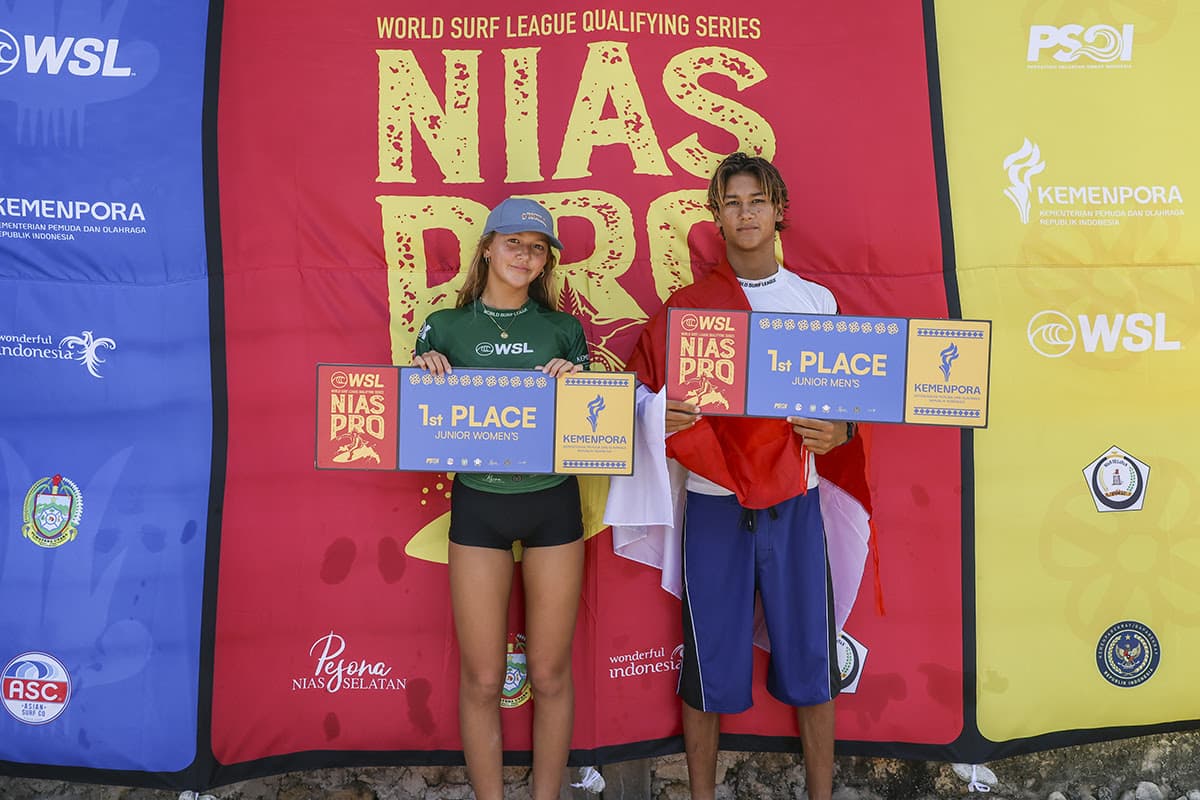 Dylan Wilcoxen and Imari Hearn Win Nias Pro Junior