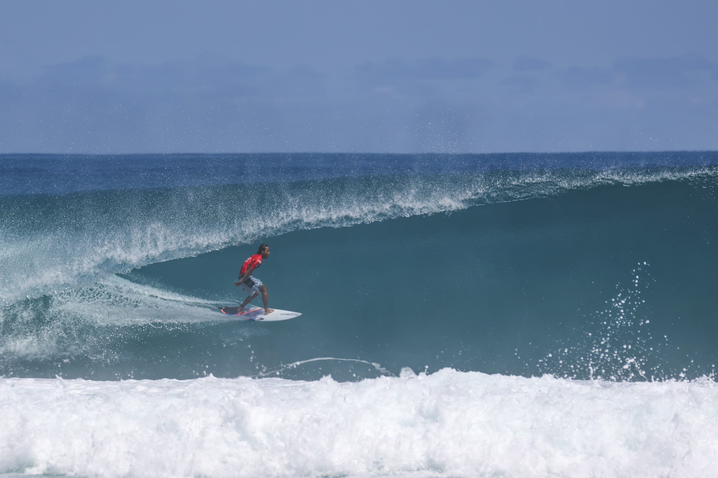 The Afulu Pro 2025 Starts Off With Exciting Men’s Shortboard Action in Excellent Conditions as Defending Champion Pajar Ariyana Posts Near Perfect Score